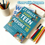 What School Doesn't Teach You for Kids Lif + 21 Skills Every Teen Must Learn Before 18: 2-Book Set bundle detail image, image 5, bundle ISBN 9798900669199