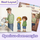Use Home Appliances Safely Picture Book for Kids product image 5 showing printed book details for screen-free reading and learning