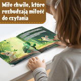 Ages 4-8 Polish-English story reader for screen-free fable time