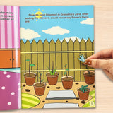 Bright Stickers Book: Let's Count product image 6 showing printed book details for screen-free reading and learning