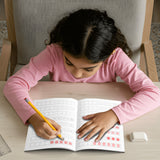 Pencil Control and Tracing Workbook for Kids product image 6 showing printed book details for screen-free reading and learning