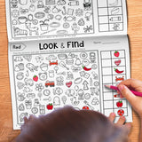 Look and Find: Colors and Shapes product image 6 showing printed book details for screen-free reading and learning