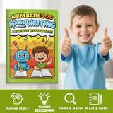 Number Tracing Workbook for Kids, Early Math Practice Book with Counting, Number Formation, Pencil Control, and Preschool Kindergarten Learning Activities