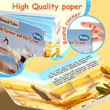 High-quality paper detail from The Farmer and the Crane storybook