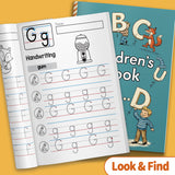 ABC children's book for preschool handwriting