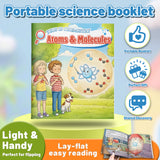 This Is Chemistry Atoms and Molecules Book for Kids product image 6 showing printed book details for screen-free reading and learning