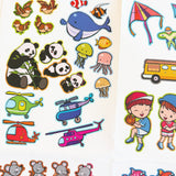 Direction Sense Bright Stickers Book for Kids product image 6 showing printed book details for screen-free reading and learning