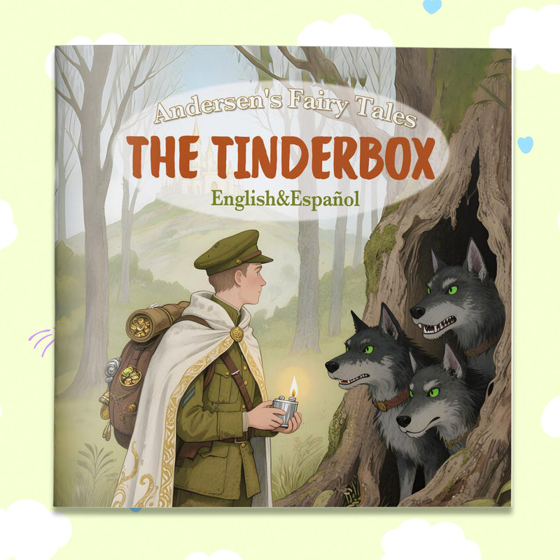 The Tinderbox English-Spanish Story Book cover