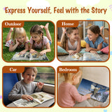 Kids fairy tale book supporting English Spanish vocabulary and imagination