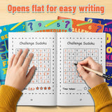 Super Sudoku for Kids: 4-Level Logic Set product image 10 showing printed book details for screen-free reading and learning