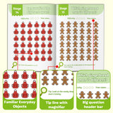 Detail Quest Visual Puzzle Activity Book for Kids, Fun Observation and Matching Game Book for Early Learning, Focus Practice, and Screen-Free Play