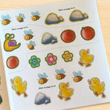 Daily Fun Stickers: I'm Polite product image 6 showing printed book details for screen-free reading and learning