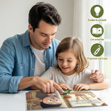 Ages 4-8 French-English story reader for screen-free fable time