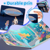 Durable printed pages of The Little Mermaid Andersen storybook