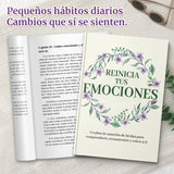 Reinicia Tus Emociones Spanish Emotional Healing Book product image 6 showing printed book details for screen-free reading and learning