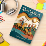 Don Quijote Parte 1 Spanish Edition by Miguel de Cervantes product image 9 showing printed book details for screen-free reading and learning