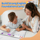 Alphabet Worksheets: Uppercase and Lowercase Practice product image 6 showing printed book details for screen-free reading and learning