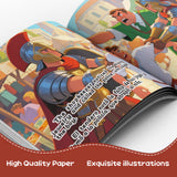 The Thief and His Mother English-Spanish Book product image 6 showing printed book details for screen-free reading and learning
