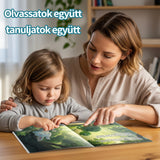 Ages 4-8 Hungarian-English story reader for screen-free fable time