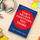 Don't Believe Everything You Think Self-Help Book product image 10 showing printed book details for screen-free reading and learning
