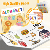 ALPHABET: A to Z Learning Book with Pictures (Board Book Edition)