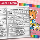 I Can Read Simple Sentences Workbook for Kids, Early Phonics Practice Book with Word Family Reading, Picture Choice Activities, Sentence Comprehension, and Fun Literacy Learning