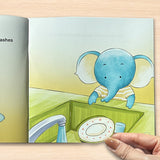 Daily Fun Stickers: I Can Do It Myself Picture Book product image 6 showing printed book details for screen-free reading and learning