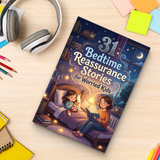 31 Bedtime Reassurance Stories for Worried Kids product image 10 showing printed book details for screen-free reading and learning