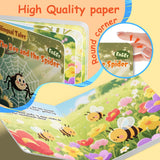 The Bee and the Spider Bilingual Storybook for Kids, English and Spanish Picture Book, Classic Animal Fable for Early Reading, Language Learning and Bedtime Reading