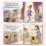 Mia 12-Book Early Reader Set for Phonics and First Reading product image 7 showing printed book details for screen-free reading and learning