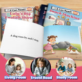 Lulu 12-Book Early Reader Set for Phonics and First Reading product image 6 showing printed book details for screen-free reading and learning