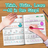 Kids handwriting workbook for simple words sentences and reading readiness