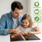 Ages 4-8 French-English story reader for screen-free fable time