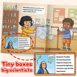 This Is Physics Electricity and Magnetism Book for Kids product image 5 showing printed book details for screen-free reading and learning
