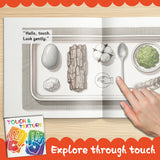 Touch and Texture Sensory Picture Book for Toddlers product image 5 showing printed book details for screen-free reading and learning