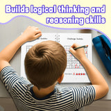 Sudoku for Kids Workbook , 4-Level Logic Puzzle Collection for Ages 3–12+, Beginner to Challenge Sudoku Practice, Number Reasoning, Focus Training, Problem-Solving, and Brain-Building Fun