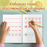 Early Pencil Control Workbook for Kids product image 6 showing printed book details for screen-free reading and learning