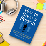 How to Know a Person Communication Guide product image 10 showing printed book details for screen-free reading and learning