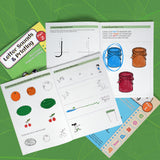 Letter Sounds and Printing 2 Book Set product image 6 showing printed book details for screen-free reading and learning