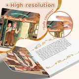 High-resolution printed pages of The Elves and the Shoemaker storybook