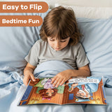 The Dreamland Express Bedtime Picture Book for Kids product image 6 showing printed book details for screen-free reading and learning