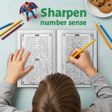 Sudoku Game Book: 4-Level Number Logic Set product image 11 showing printed book details for screen-free reading and learning