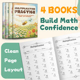 Spring Math Practice Workbook Set: Addition to Division product image 6 showing printed book details for screen-free reading and learning