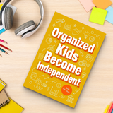 Organized Kids Become Independent product image 10 showing printed book details for screen-free reading and learning