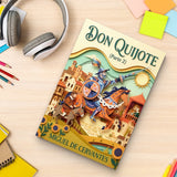 Don Quijote Parte 2 Spanish Edition by Miguel de Cervantes product image 9 showing printed book details for screen-free reading and learning