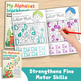 Nature-themed My Alphabet Workbook for early learning