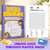 Word Search Puzzle Book for Kids, Vocabulary Search Activities, Spelling Practice, Reading Focus, Pattern Recognition, and Early Literacy Learning