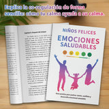 Ninos Felices Emociones Saludables Spanish Emotional Wellness Book product image 6 showing printed book details for screen-free reading and learning