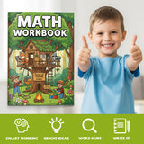 Children's solve and color math practice pages
