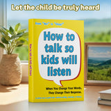 How to Talk So Kids Will Listen Parenting Guide product image 6 showing printed book details for screen-free reading and learning